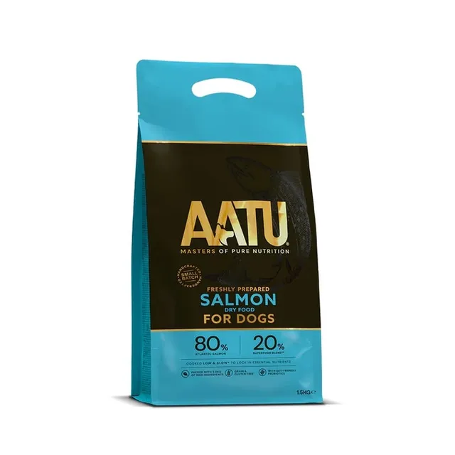 Aatu kuivtoit koertele, lõhega 5 kg