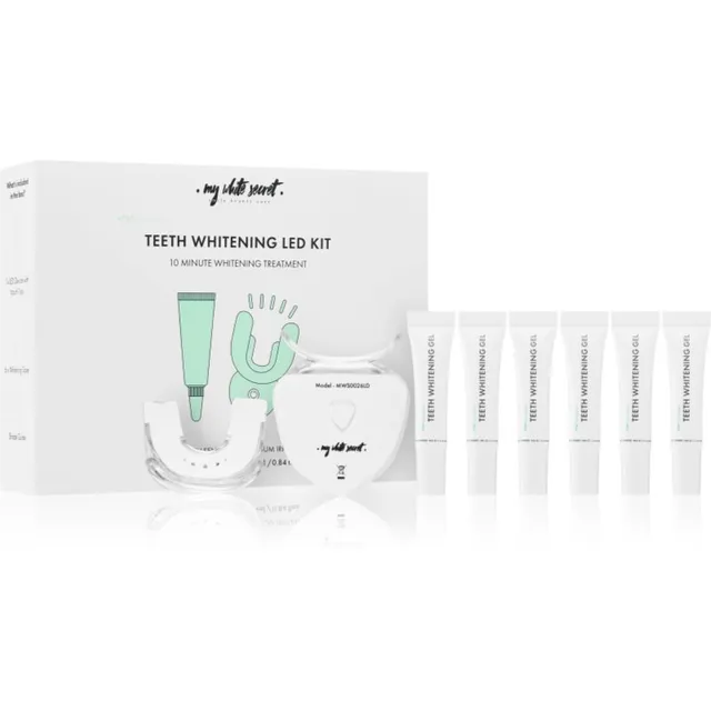My White Secret Whitening LED Kit Hammaste valgendamise komplekt