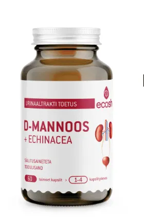 Ecosh D-Mannoos + Echinacea kapslid N60
