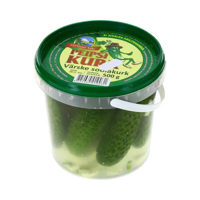 Värske soolakurk ämbris, GERMANI TALU, 500 g