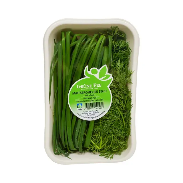 Maitserohelise segu taldrikul, GRÜNE FEE, 1 tk