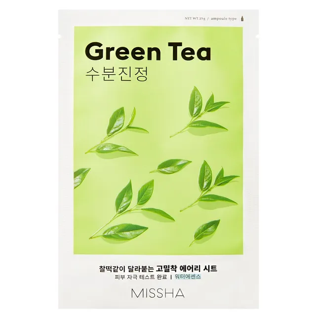 MISSHA Airy Fit Green Tea Sheet Mask 19g