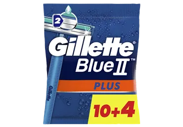 Raseerija GILLETTE Blue II 10+4tk