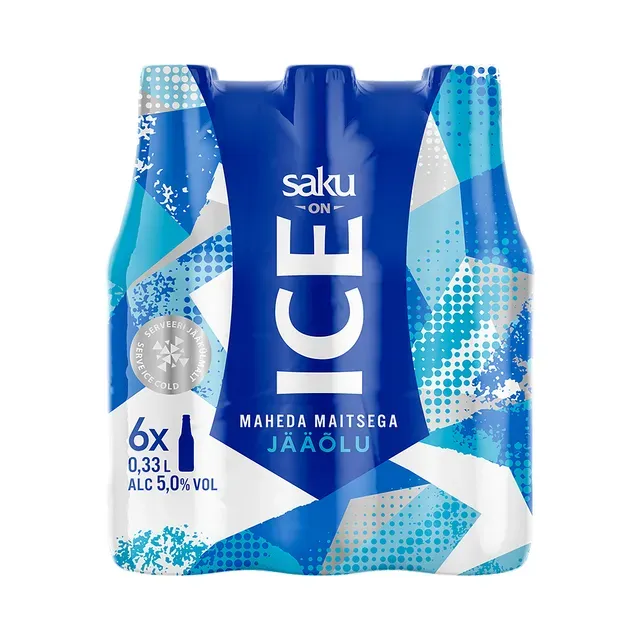 Õlu Saku On Ice 6-pakk, SAKU, 6 x 330 ml