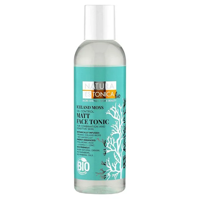 NATURA ESTONICA BIO Iceland Moss Matt Face Tonic 200ml