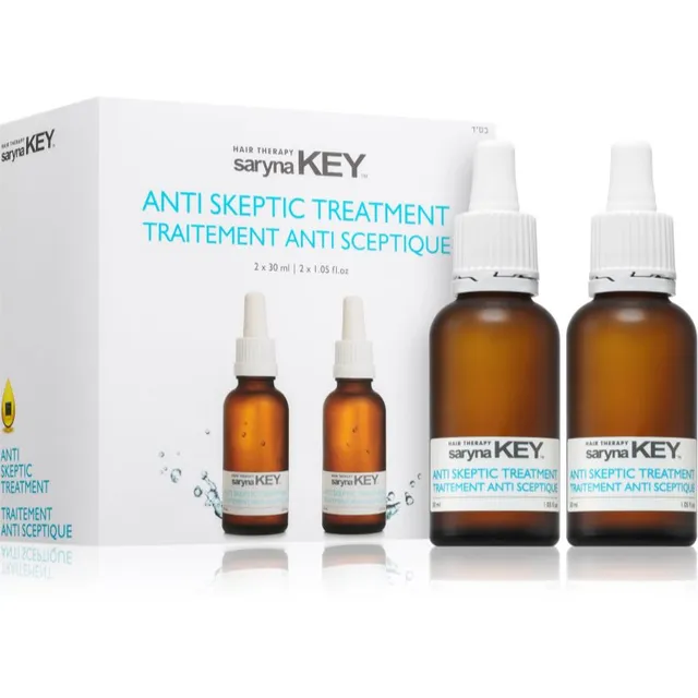 Saryna Key Unique Pro Anti Skeptic Treatment Hooldus juuste väljalangemise vastu 2x30 ml