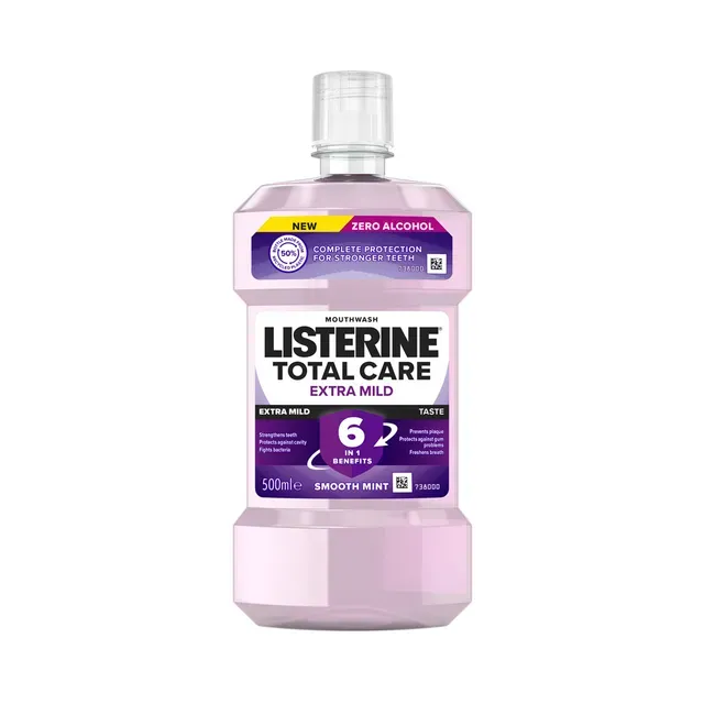 Suuvesi Total Care Extra Mild, LISTERINE, 500ml