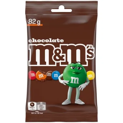 Dražeed šokolaadi M&M's 82g