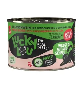 Lucky Lou SuperMono² monovalguline konserv kassile metssea lihaga, teraviljavaba