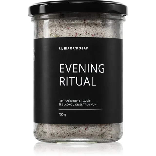 Almara Soap Bath Salt Lõõgastav vannisool lõhn Evening Ritual 450 g