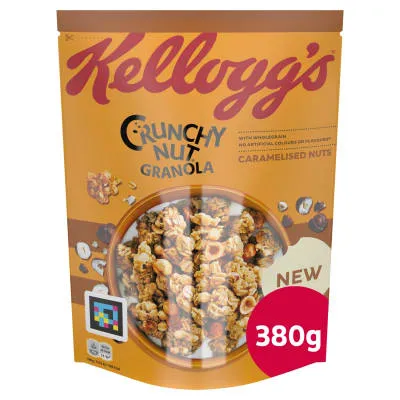 Müsli karamellis. pähklitega Kellogg's 380g