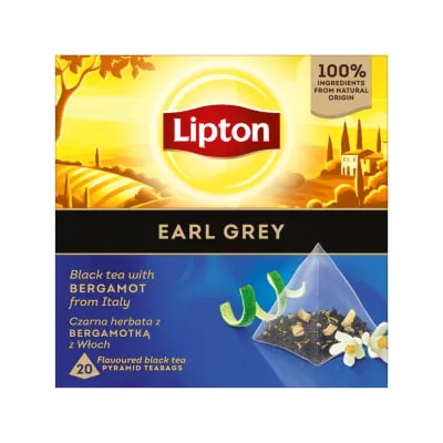 Must tee LIPTON Earl Grey 20x1.6g