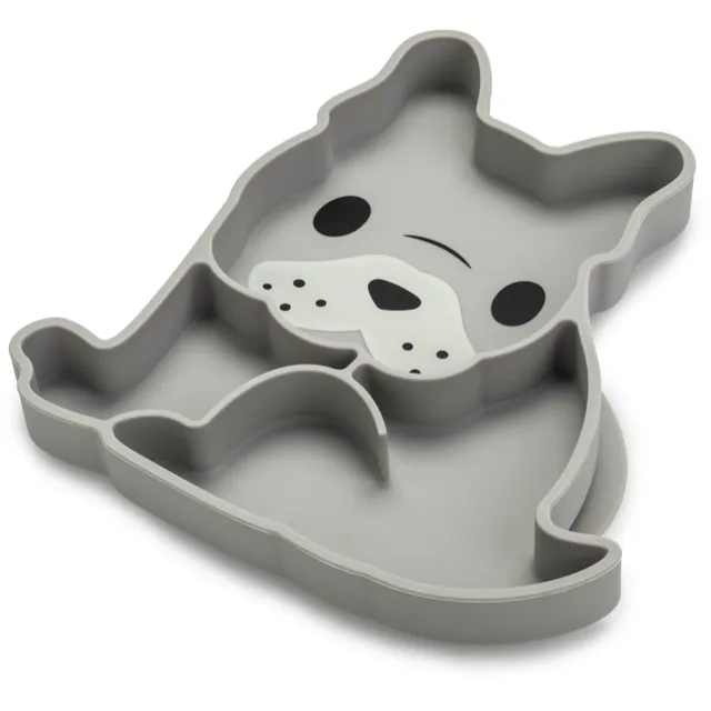 Melii Silicone Suction Plate taldrik iminapaga Bulldog 1 tk
