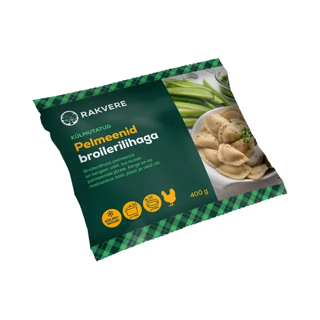 Pelmeenid broilerilihaga, RAKVERE, 400 g