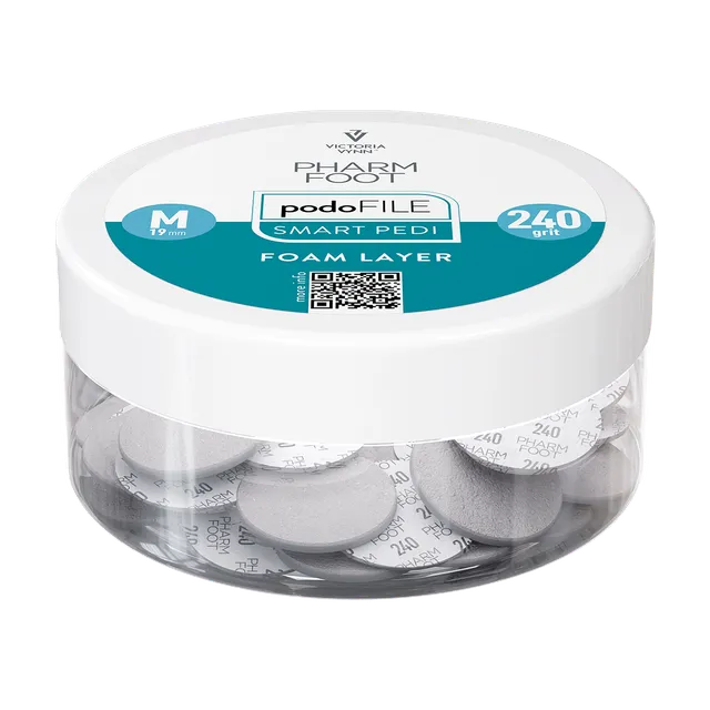 Pharm Foot Podo Disc M disposable files Foam Layer