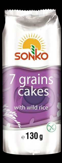 Riisivahvlid 7-vilja, SONKO, 130 g