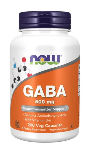 Toidulisand. GABA 500 mg, 100 kapslit.