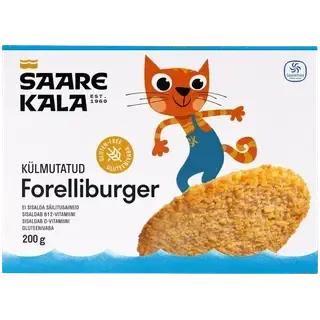 Saare Kala Forelliburger 200 g külmutatud