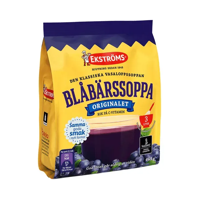 Mustikasupp, EKSTRÖMS, 465 g