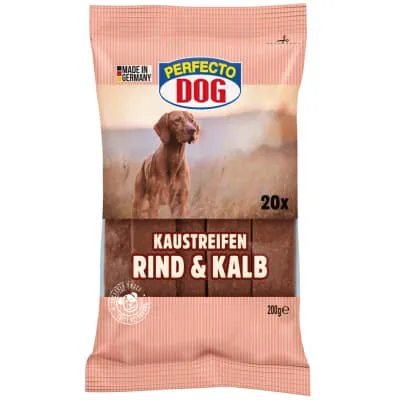 Närimisribad koertele Perfecto veise 200g