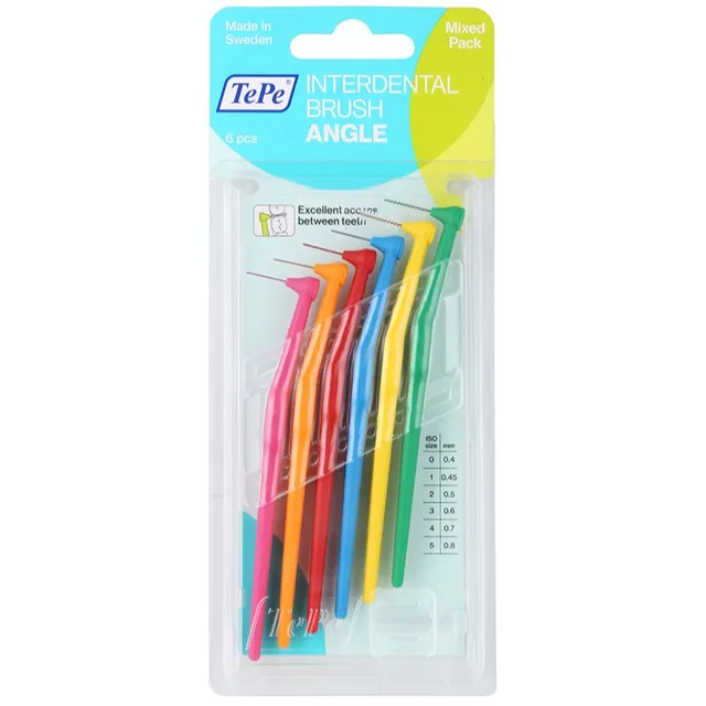TePe Angle Hambavaheharjad segu 6 tk