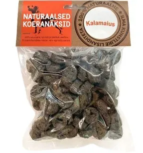 Kalamaius Läänemere kilu ja hernestega - naturaalsed koeranäksid, kuivatatud koeramaius