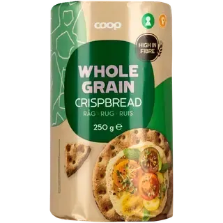 Coop täisterarukkijahust näkileib 250g