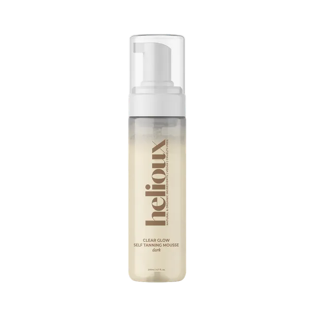 Helioux Clear Glow Self Tanning Mousse