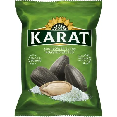 Röst. sool. päevalilleseemned Karat 120g