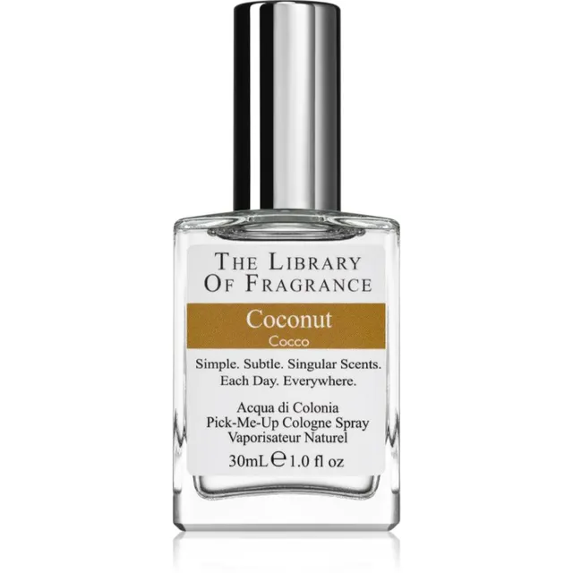 The Library of Fragrance Coconut Odekolonn naistele 30 ml