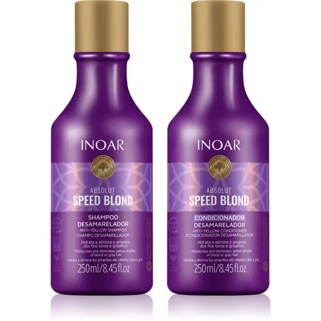 INOAR Absolut Speed Blond komplekt blondidele juustele 2x250 ml
