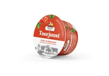 Piimameister Otto toorjuust tomati ja basiilikuga 150g