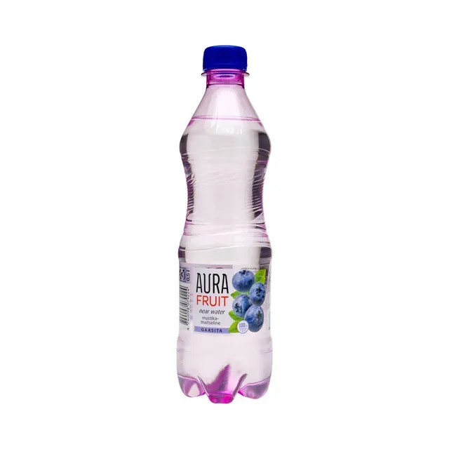 Mustikamaitseline jook, AURA FRUIT, 500 ml