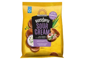 Rukkileivakesed hapukoor. LINKOSUO, 150g