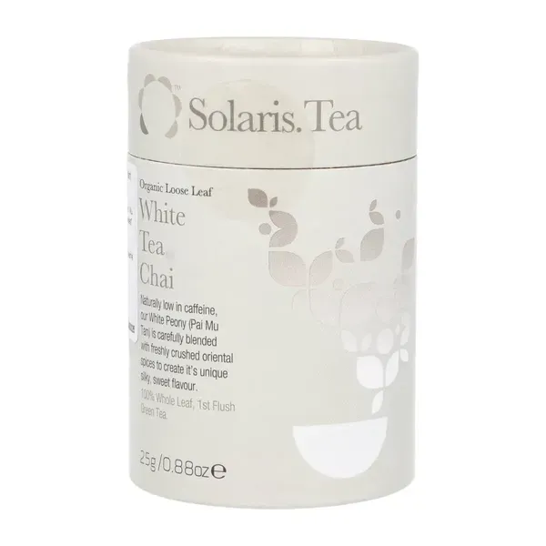 Valge tee vürtsidega WHITE TEA CHAI, lahtine, ökoloogiline