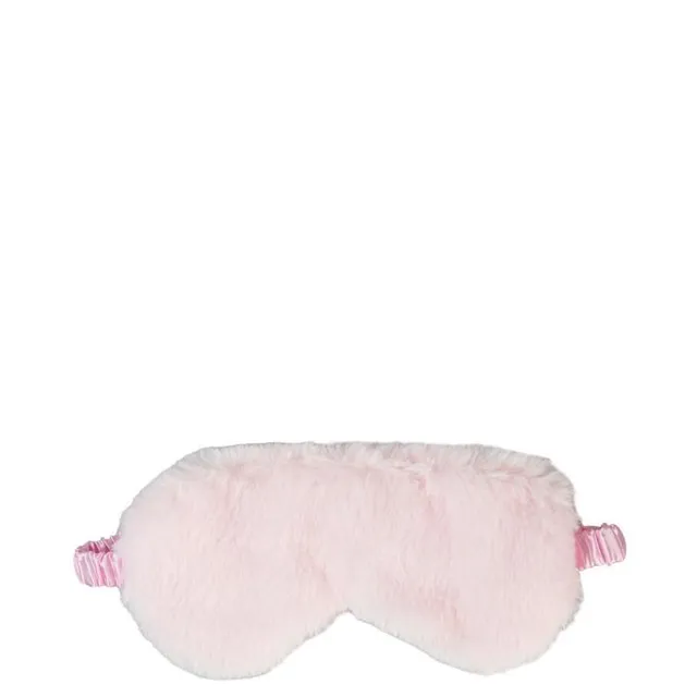 THE VINTAGE COSMETIC Fluffy Pink Sleep Mask