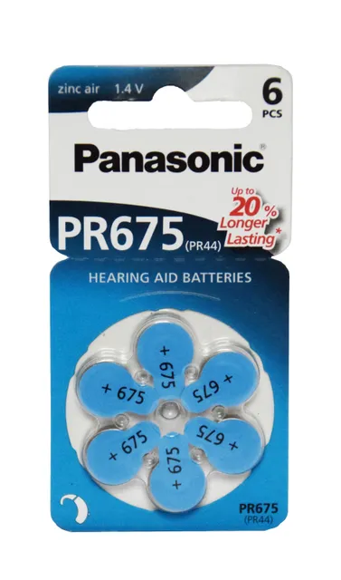 KUULDEAPARAADI PATAREI PANASONIC PR675 N6