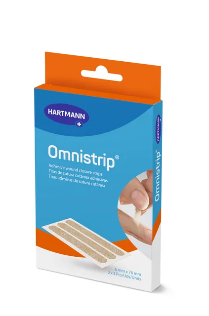 OMNISTRIP HAAVASULGEMISPLAASTER 6X76MM N3X2