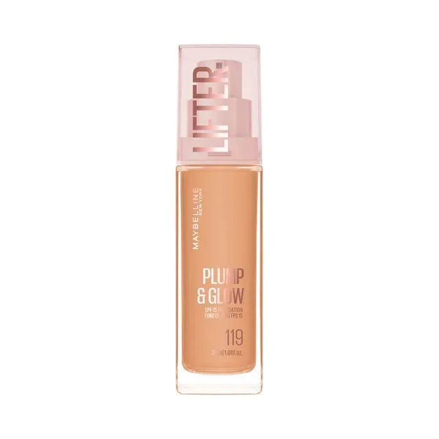Jumestuskreem Lifter Plump & Glow, 119, MAYBELLINE, 30ml