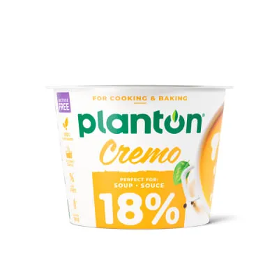 Kookoskreem 18% rasva Planton 180g