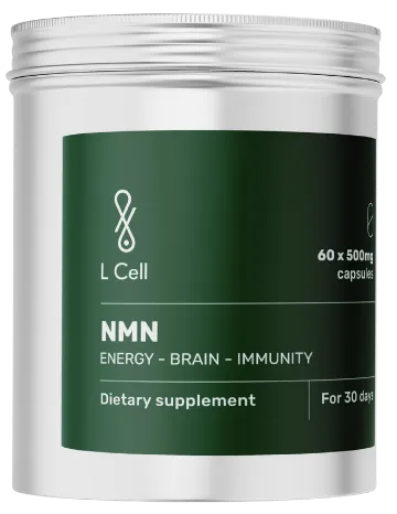 L Cell NMN kapslid 500 mg. Toidulisand