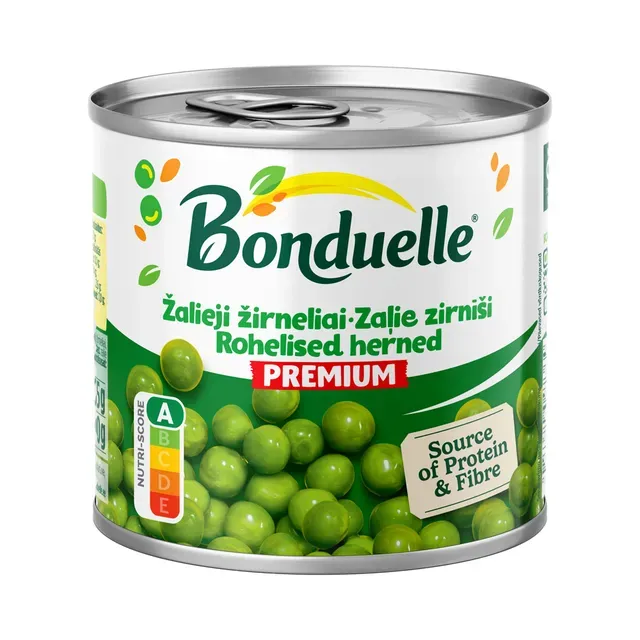 Roheline hernes, BONDUELLE, 425 ml