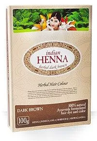 Juuksevärv Henna, tumepruun