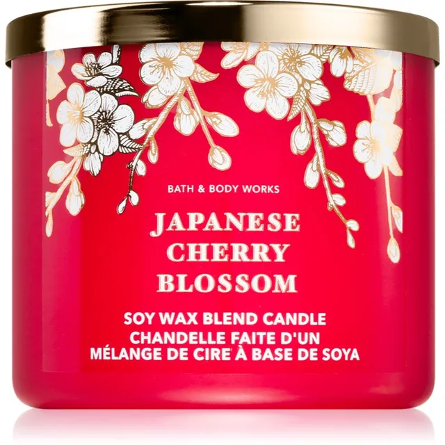 Bath & Body Works Japanese Cherry Blossom lõhnaküünal 411 g