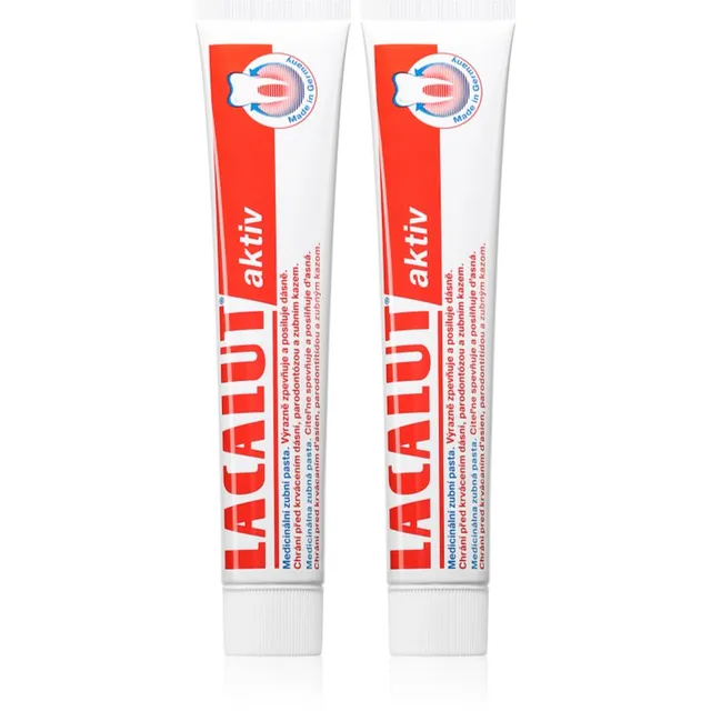Lacalut Aktiv Hambapasta parodontiidi raviks 2x75 ml