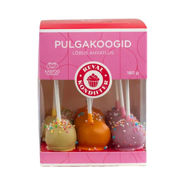 Pulgakook mini 9tk karbis, REVAL KONDIITER, 180 g