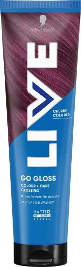 Live Go Gloss toonija Kirsi-koola punane 150ml