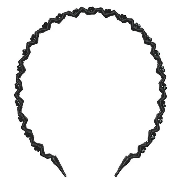 INVISIBOBBLE Hairhalo Black Sparkle Headband