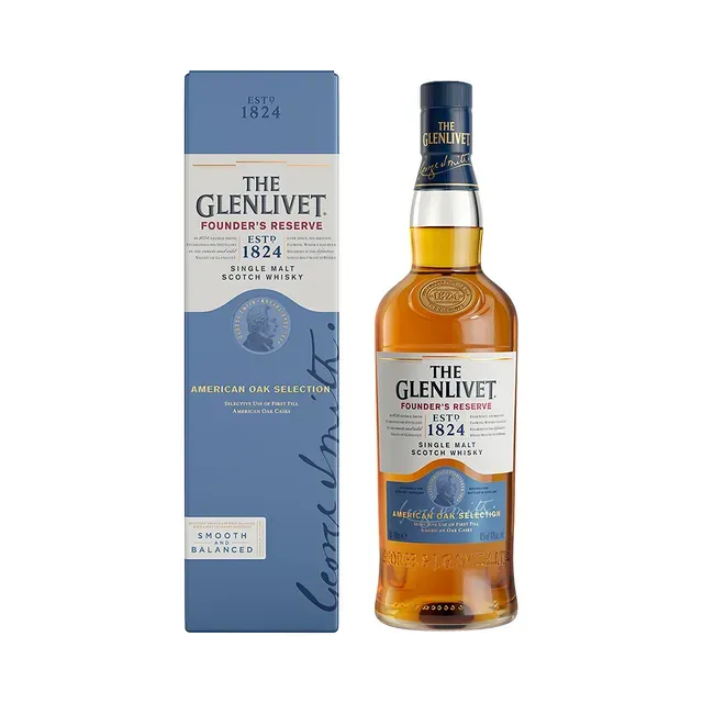 Viski THE GLENLIVET Founder´s Reserve Single Malt Scotch, 70 cl