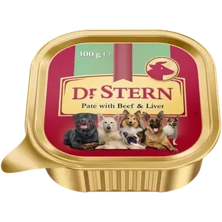 Dr.Stern veiseliha ja makapasteet koertele 300g alu cup